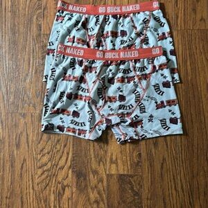 Red and Gray Boxer Briefs Comfortable Underwear